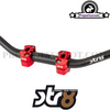 Handlebar + Clamps 28mm STR8 Handlebar + Clamps 28mm STR8
