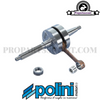 Crankshaft Polini for Piaggio 50cc 2T (70cc, 12mm)