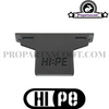 License Plate Holder - Lights Black - HI:PE for PGO Big-Max 50cc 2T