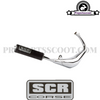 Exhaust SCR Corse SM Chrome 50cc / 70cc Derbi Senda (Low Mount)