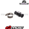Most Black Coolant Hose Fitting