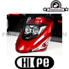 Headlight Mask - Lazy Eyes, Black - HI:PE for PGO Big-Max, PMX-Naked 50cc 2T