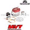 Cylinder Kit MVT SC 98cc Diameter 50.60mm, Stroke 49mm, Connecting Rod 95mm for Derbi Euro 3 (12mm)
