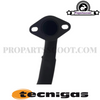 Exhaust Tecnigas Silent Pro Black 80cc for Piaggio 50cc 2T