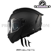 MT Atom 2 SV Pure A1 Helmet - Matte Black