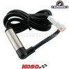Koso Speed Sensor - (Active, White Plug) Male