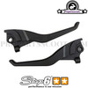 Brake Levers CNC Dual-Color Stage6 for Yamaha Bws'r/Zuma 1988-2002