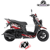 Decal Kit Kutvek Black/Red) for Yamaha Zuma 50F 2012+