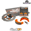 Brake Kit Stage6 for Yamaha Bws'r/Zuma 1988-2001