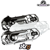 Crankcase Cover STR8 for Yamaha Bws'r/Zuma 1988-2001 & Aprilia SR50 1997-2002 50cc AC and LC Minarelli Horizontal