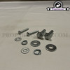 Black iron footrest for Yamaha Bws/Zuma 2002-2011 Black iron footrest for Yamaha Bws/Zuma 2002-2011