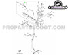 Bolt, Screw for Rear Brake Lever Right for Yamaha Zuma 50F & X 50 2012+