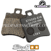 Brake Pads + Shoes Stage6 Sport for Yamaha Bws'r/Zuma 1988-2001