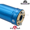 Exhaust Silencer KRM Pro Ride (90/110cc) Red/Red Or Blue/Blue