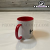 Coffee Mug KRM Pro Ride (White/Red)