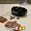 Brake Kit 4-Piston Caliper MKII Stage6 R/T With Racing Pads