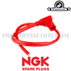 Spark Plug Cap & Cable NGK Racing (Solide Tip)