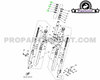 Fork Bearing Seal Nut for Yamaha Bws/Zuma 2002-2011