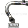 Exhaust SCR Corse HandMade 50cc (Carbon & Aluminium Black) for Minarelli Horizontal