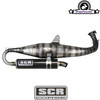 Exhaust SCR Corse Racing Line 70cc Carbon for Minarelli Horizontal