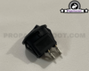 Switch Round Black 12V (On/Off)