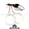 Angel Eyes White Headlight Ring Kit (12V)