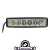 Front light Led 6'' 18W - 6 000K - Black