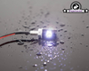 License Plate Screw witch Led Black x2)