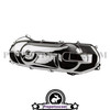Crankcase Cover Chrome for Yamaha Bws'r/Zuma 1988-2001 & Aprilia SR50 1997-2002 50cc AC and LC Minarelli Horizontal Crankcase Cover Chrome for Yamaha Bws'r/Zuma 1988-2001 & Aprilia SR50 1997-2002 50cc AC and LC Minarelli Horizontal