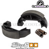 Brake Shoes Stage6 Sport for Piaggio Typhoon 50cc 2T (100x20mm)