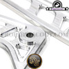 Roxstarz Billet Step Rails TRS for Honda Ruckus & GY6 and GET (No NCY Tank Covers)