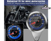 Speedometer Analog Universal Silver (Km/h)