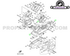 Crankcase CVT Side Original for Yamaha Bws/Zuma 50F & X 50 2012+ & C3 Cube 4T