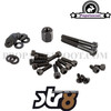 Fairing Screws Steel Black for Yamaha Booster 2004+