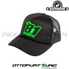 Ottopuntouno 8.1 Trucker Cap Black