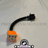 H4 to H13 Adapter Universal Wiring Harness Adapter Conversion Cable for Angel Eyes 5.75"- 7"