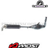 Exhaust System Most 70cc Carbon for Minarelli Horizontal