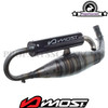 Exhaust System Most 70cc for Minarelli Horizontal