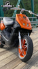 Tail Cover Orange for Yamaha Bws/Zuma 2002-2011