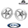 13 Inch Rim Kit White for Yamaha Bws'r/Zuma 1988-2002 & Yamaha Bws/Zuma 2002-2011 and Zuma 50F & X 50 2012+