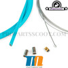 Throttle Cable Kit Universal MotoForce Racing Light Blue (1.2mm x 2 Meters)