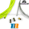 Throttle Cable Kit Universal MotoForce Racing Ligth Green (1.2mm x 2 Meters)