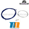 Throttle Cable Kit Universal MotoForce Racing Blue (1.2mm x 2 Meters)