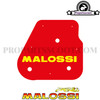 Air Filter Insert Red Malossi for Original Filter (Minarelli Horizontal)