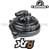 Water Pump Cover STR8 for Minarelli Horizontal (Carbon or Chrome)