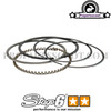 Piston Rings Stage6 Racing 72cc, 47mm for GY6 50cc 4T