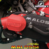 Engine Cover Malossi Air Force with Kickstart Hardware for Piaggio