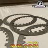 Malossi Set Disc for Original Clutch for Yamaha Tmax 530cc 4T