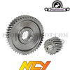 Secondary Gear Kit NCY 18/46 for GY6 139QMB/QMA