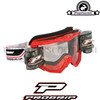 MX Goggles ProGrip 3208 MX / Enduro with Roll-Off - Red (XL)